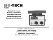 Iso-Tech IEK3100 Manual De Instrucciones