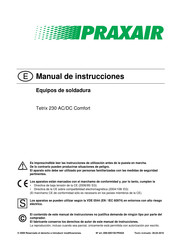 Praxair Tetrix 230 AC/DC Comfort Manual De Instrucciones