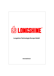 Longshine LCS-GFS9326 Manual De Instrucciones