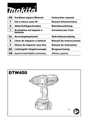 Makita DTW450 Manual De Instrucciones