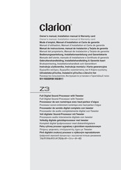 Clarion Z3 Manual De Instrucciones