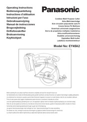 Panasonic EY45A2 Manual De Instrucciones