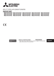 Mitsubishi Electric MSZ-EF50VEW Manual De Instrucciones