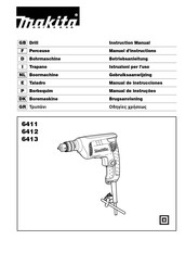 Makita 6411 Manual De Instrucciones