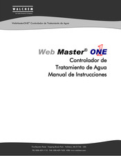 IWAKI AMERICA WALCHEM Web Master ONE Manual De Instrucciones