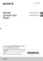 Sony WX-810UI Manual De Instrucciones