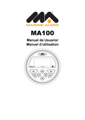 ASA Electronics Marine Audio MA100 Manual De Usuario