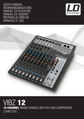 LD Systems LDVIBZ12DC Manual De Usuario