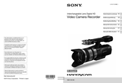 Sony NEX-VG10E Manual De Instrucciones