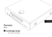 Cambridge Audio Sonata DV30 Manual Del Usuario