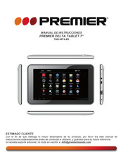 Premier TAB-5074-8G Manual De Instrucciones