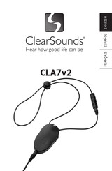 ClearSounds CLA7v2 Manual De Instrucciones