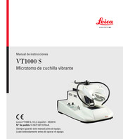 Leica BIOSYSTEMS VT1000 S Manual De Instrucciones