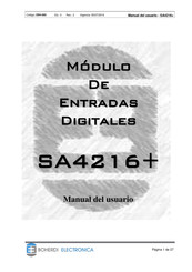 Boherdi Electronica SA4216+ Manual Del Usuario