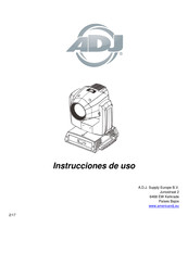 ADJ VIZI BSW 300 Instrucciones De Uso