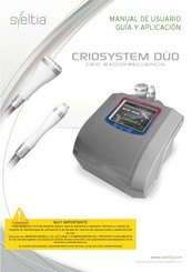 sveltia CRIOSYSTEM DUO Manual De Usuario