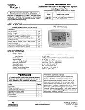 White Rodgers 1F80-0471 Manual De Instrucciones