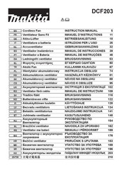 Makita DCF203Z Manual De Instrucciones
