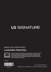 LG SIGNATURE LSWD100 Manual Del Propietário