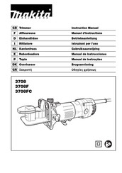 Makita 3708 Manual De Instrucciones