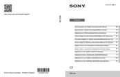 Sony NEX-3N Manual De Instrucciones