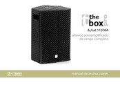 thomann the box Pro Achat 110 MA Manual De Instrucciones