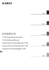 Kawai ES100 Instrucciones De Montaje