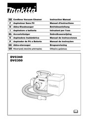 Makita DVC350 Manual De Instrucciones