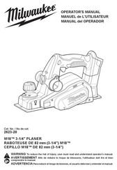 Milwaukee 2623-20 Manual Del Operador