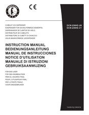 Hoshizaki DCM-230HE-CT Manual De Instrucciones