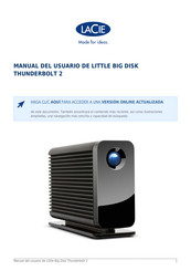 LaCie Little Big Disk Thunderbolt 2 Manual Del Usuario