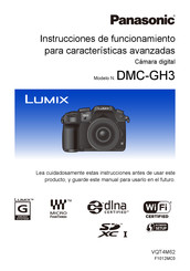 Panasonic LUMIX DMC-GH3 Instrucciones De Funcionamiento