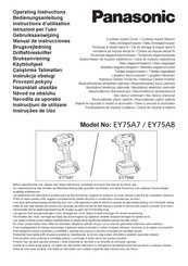 Panasonic EY75A8 Manual De Instrucciones