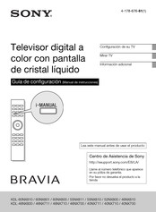 Sony Bravia KDL-46NX700 Manual De Instrucciones