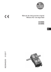 IFM AC506S Manual De Instrucciones