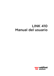 Webfleet LINK 410 Manual Del Usuario