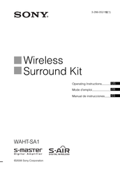 Sony WAHT-SA1 Manual De Instrucciones