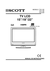 Scott TVX 190 Manual De Instrucciones