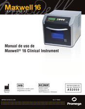 Promega Maxwell 16 Clinical Instrument Instrucciones De Uso