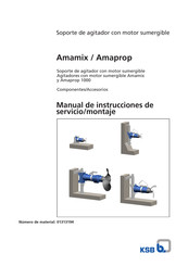 KSB Amamix Manual De Instrucciones De Servicio/Montaje