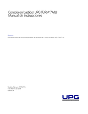 UPG 173RM17A 1U Manual De Instrucciones