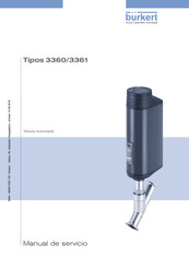 Burkert 3360 Manual De Servicio