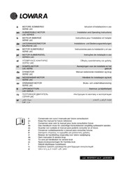 Lowara L6C Serie Manual De Instrucciones Para La Instalación Y El Uso