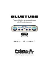 PRESONUS Bluetube Manual De Usuario