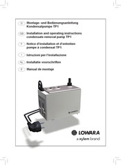 Xylem Lowara TP1 Manual De Montaje