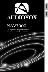 Audiovox NAV3000 Instrucciones De Manejo Y De Montaje