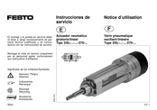 Festo DSL 270 Serie Instrucciones De Servicio