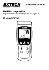 Extech Instruments SDL700 Manual Del Usuario