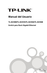 Tp-Link TL-SG1008 Manual Del Usuario