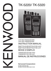 Kenwood TK-5220 Manual De Instrucciones